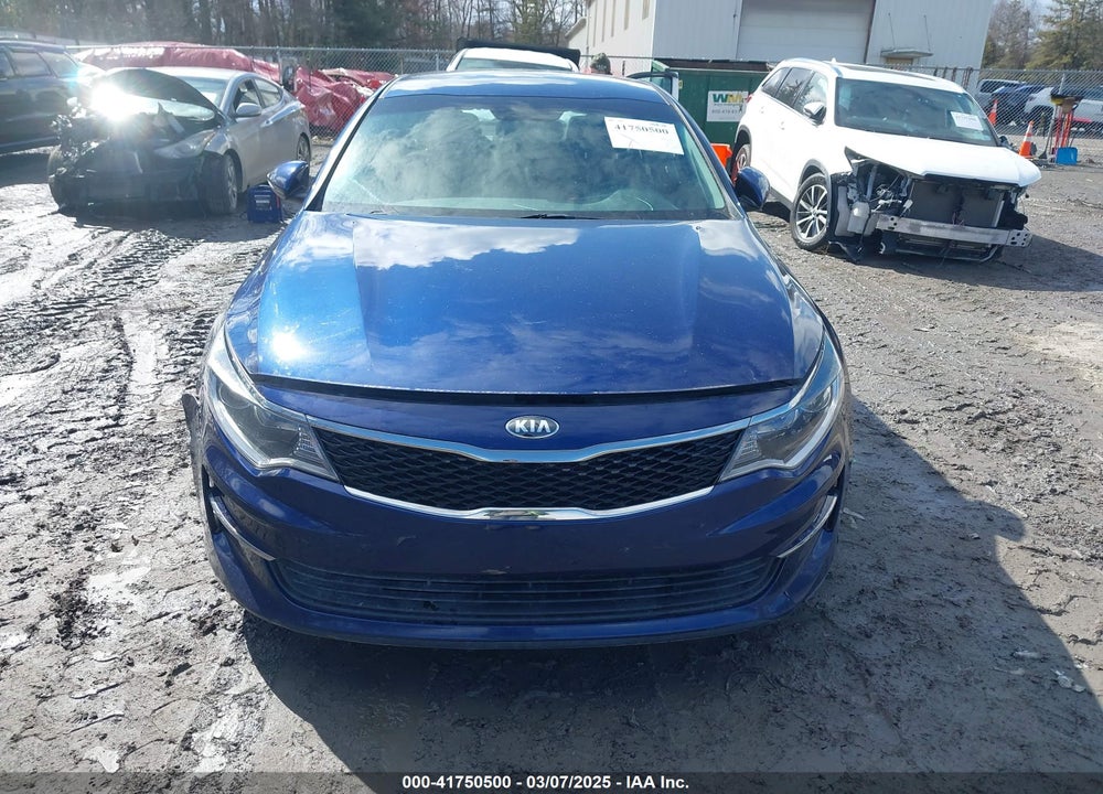 2016 KIA OPTIMA VIN: 5XXGT4L13GG075267