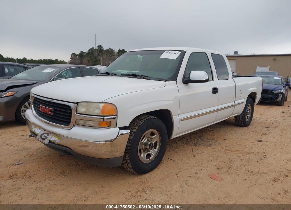 2001 GMC SIERRA 1500 VIN: 2GTEC19V811287479