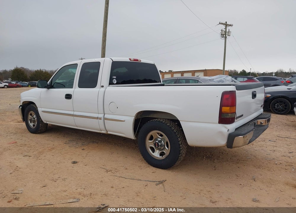 2001 GMC SIERRA 1500 VIN: 2GTEC19V811287479