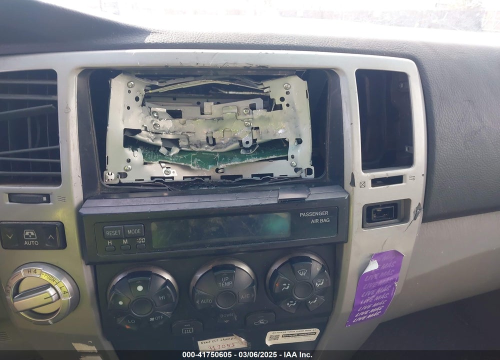 2007 TOYOTA 4RUNNER VIN: JTEBU14R178090777