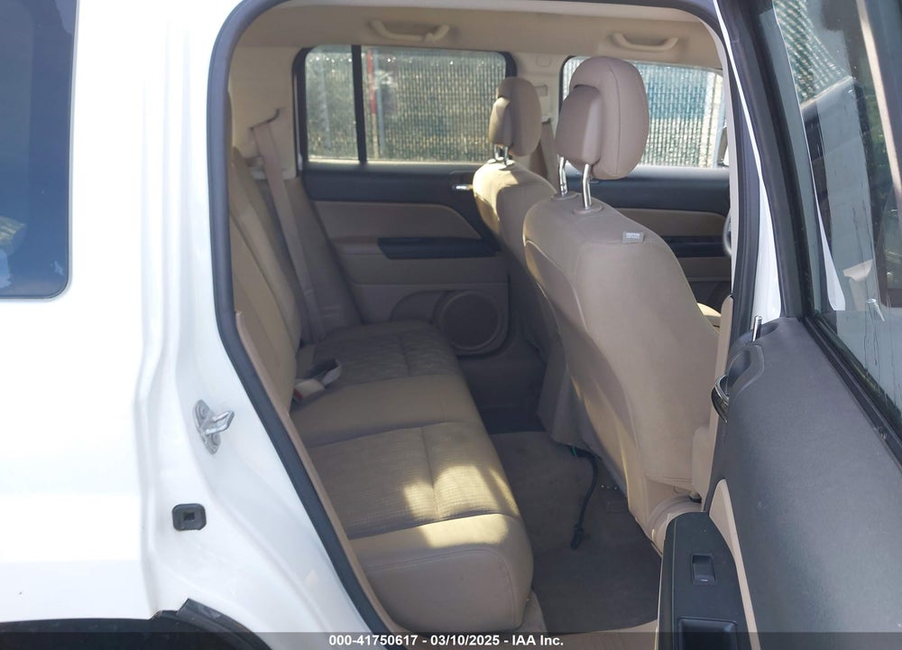 2017 JEEP PATRIOT VIN: 1C4NJRBB0HD196872