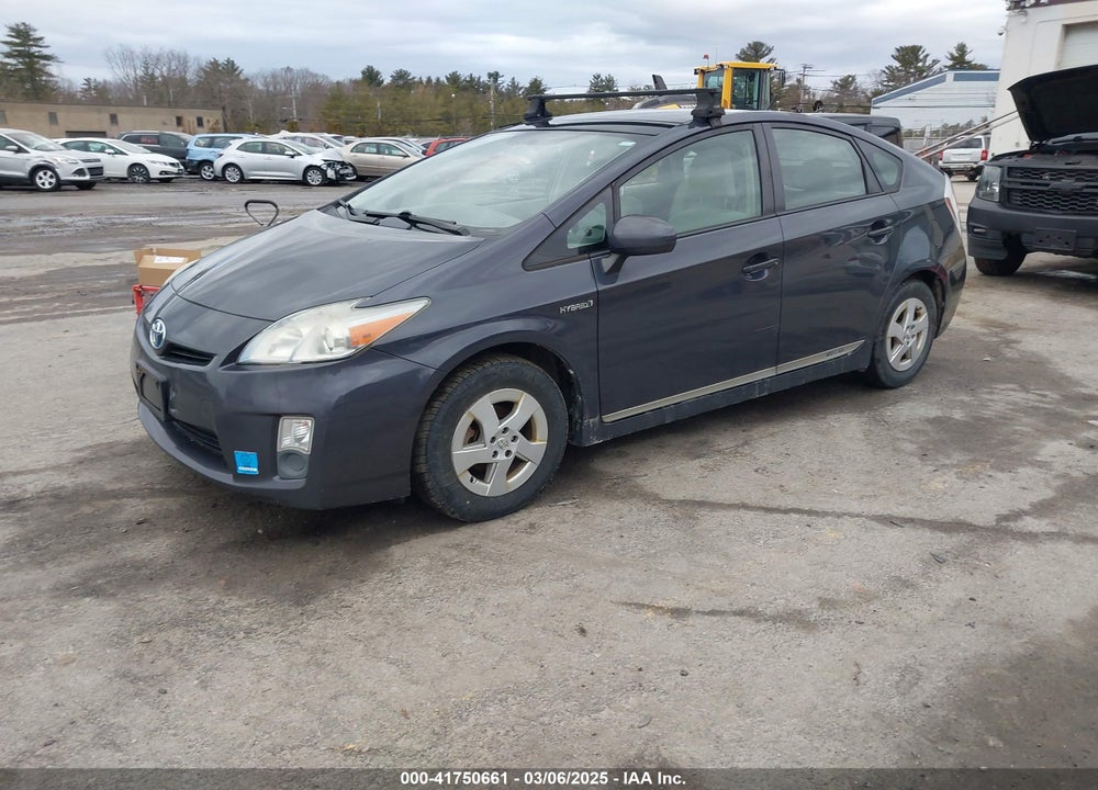 2011 TOYOTA PRIUS THREE VIN: JTDKN3DU9B0255712