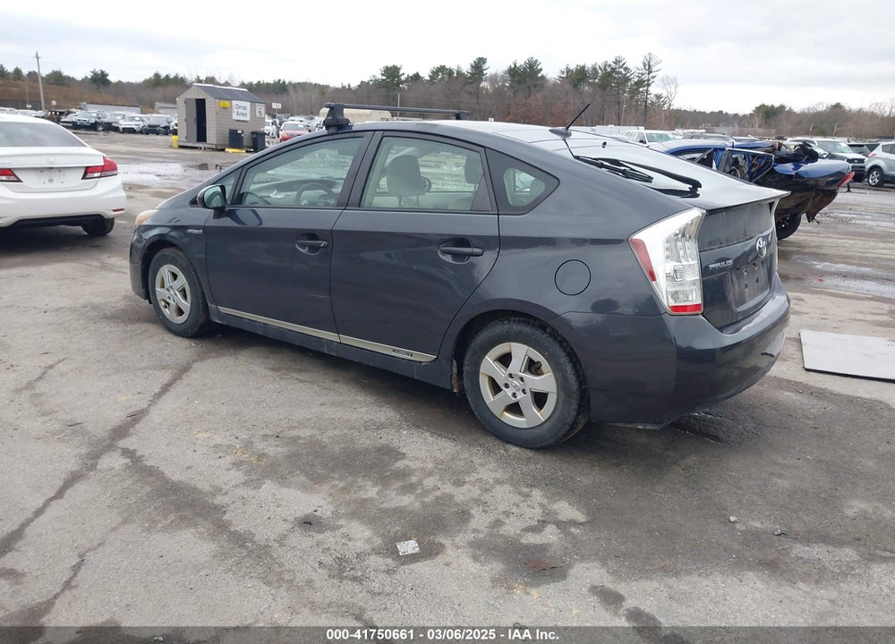 2011 TOYOTA PRIUS THREE VIN: JTDKN3DU9B0255712