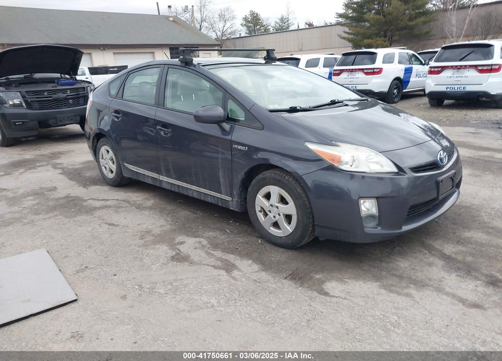 2011 TOYOTA PRIUS THREE VIN: JTDKN3DU9B0255712