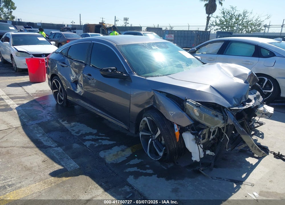 2019 HONDA CIVIC SPORT VIN: 19XFC2F81KE204908