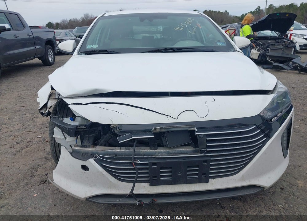2019 HYUNDAI IONIQ HYBRID VIN: KMHC75LC2KU119543
