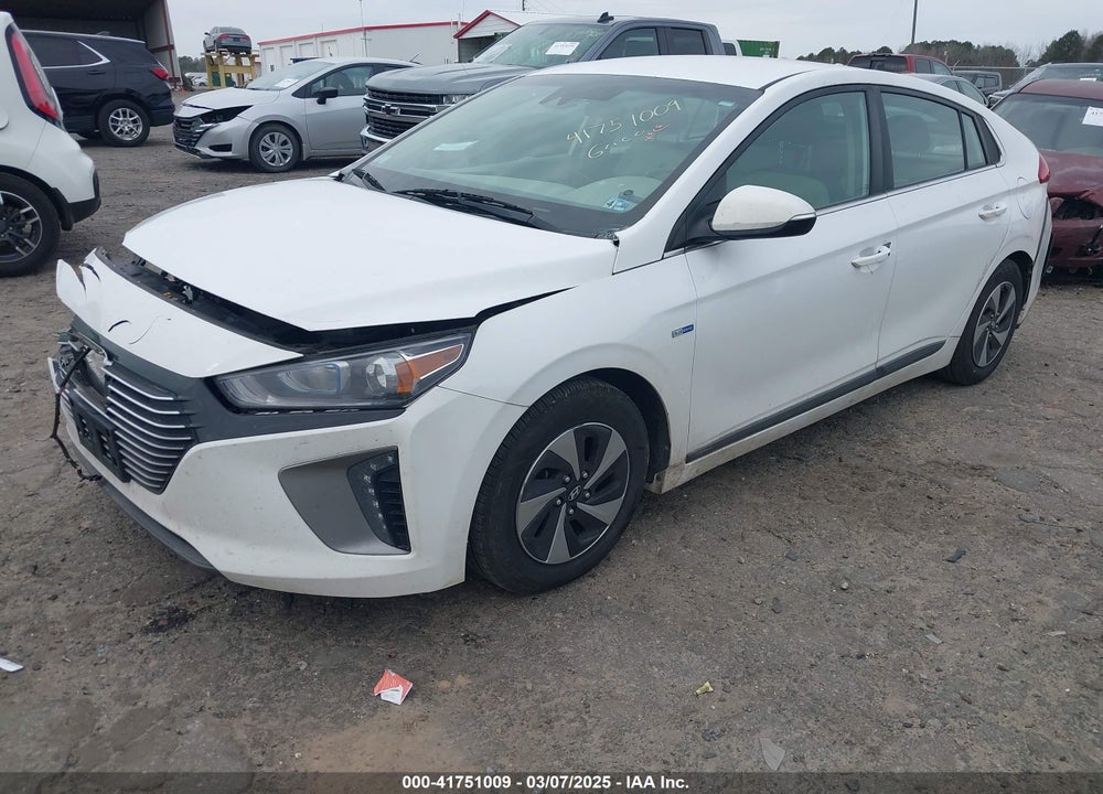 2019 HYUNDAI IONIQ HYBRID VIN: KMHC75LC2KU119543