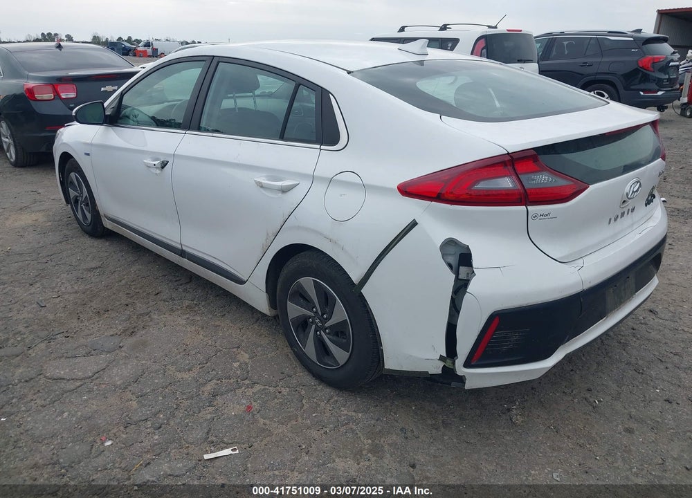 2019 HYUNDAI IONIQ HYBRID VIN: KMHC75LC2KU119543
