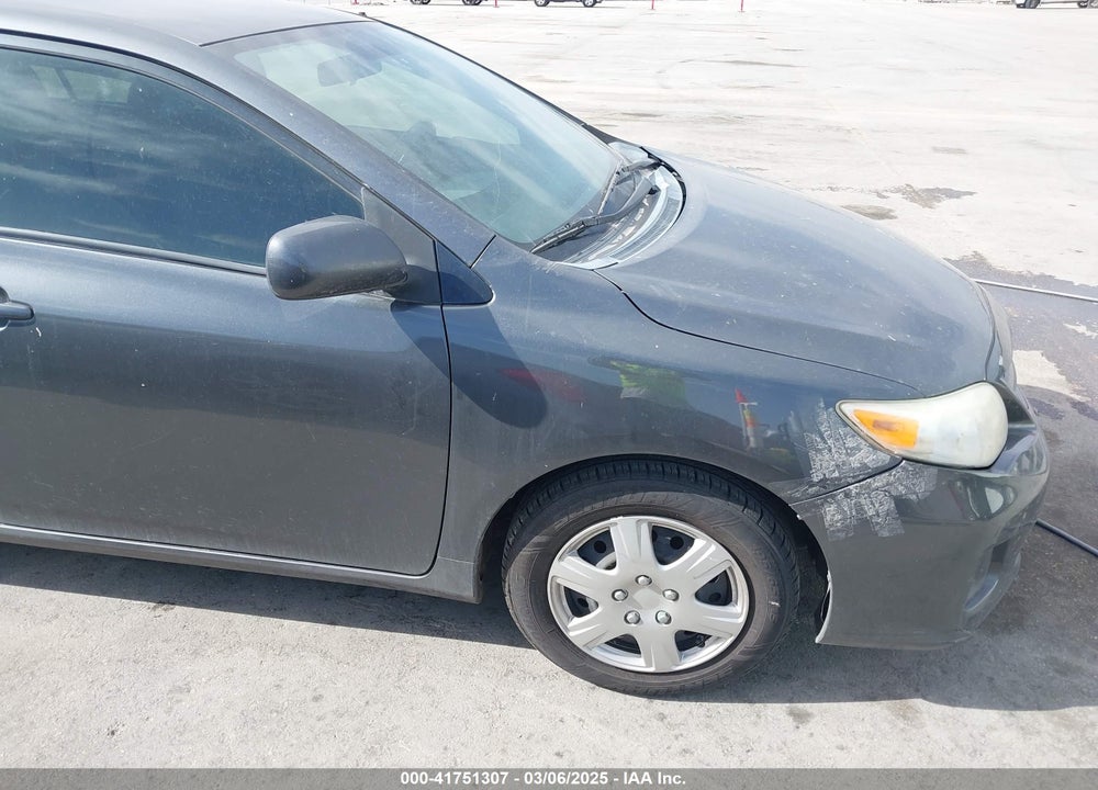 2011 TOYOTA COROLLA LE VIN: 2T1BU4EEXBC571769