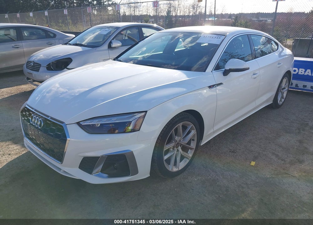 2024 AUDI A5 SPORTBACK PREMIUM PLUS 45 TFSI QUATTRO S TRONIC VIN: WAUFACF50RA096695