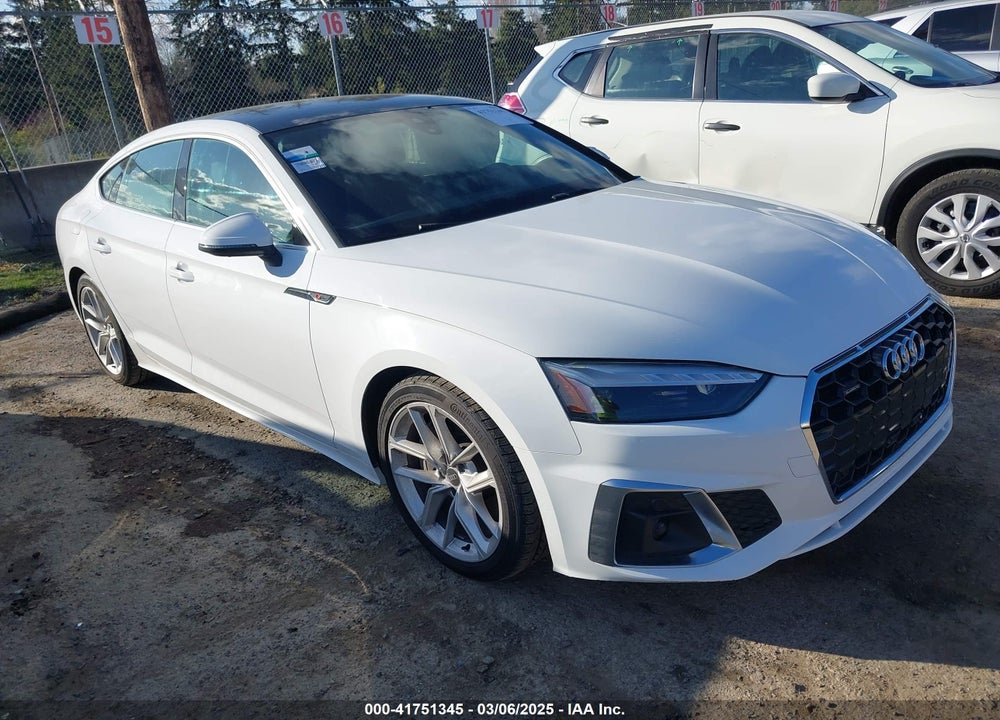 2024 AUDI A5 SPORTBACK PREMIUM PLUS 45 TFSI QUATTRO S TRONIC VIN: WAUFACF50RA096695
