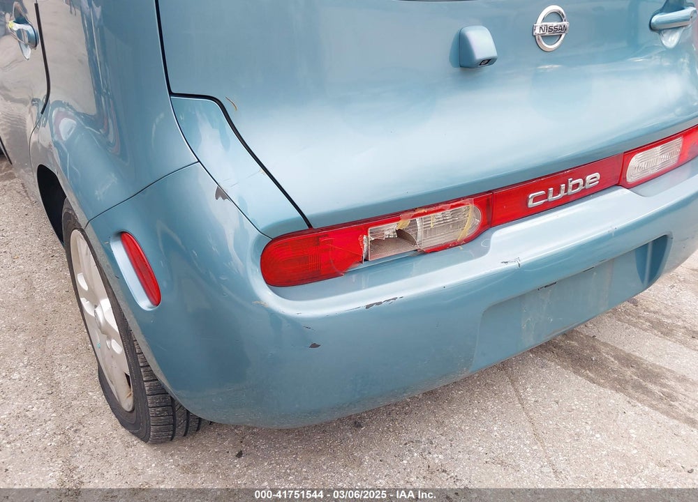 2010 NISSAN CUBE VIN: JN8AZ2KRXAT170470