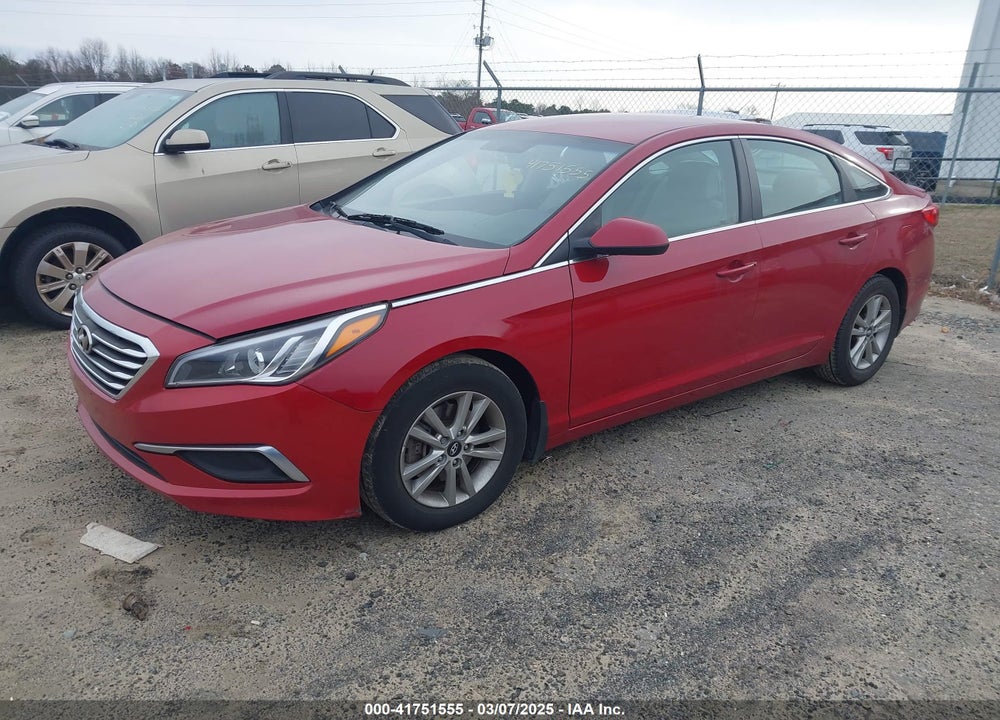 2017 HYUNDAI SONATA VIN: 5NPE24AF8HH455199