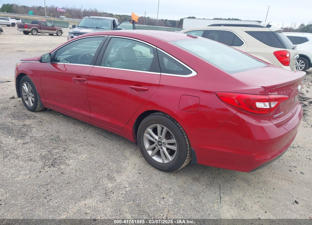2017 HYUNDAI SONATA VIN: 5NPE24AF8HH455199