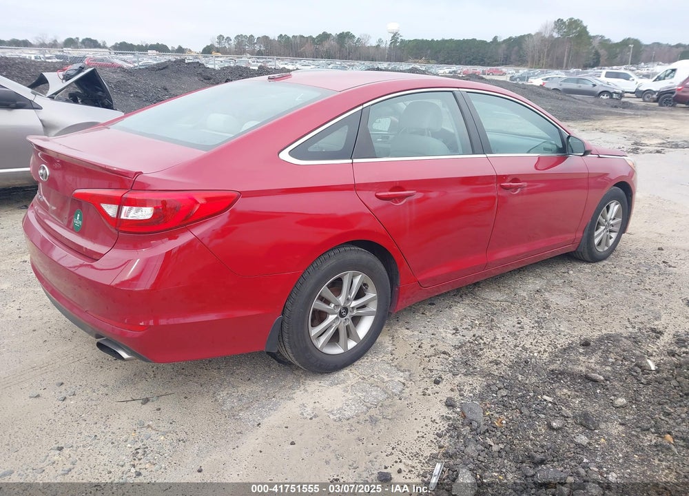 2017 HYUNDAI SONATA VIN: 5NPE24AF8HH455199