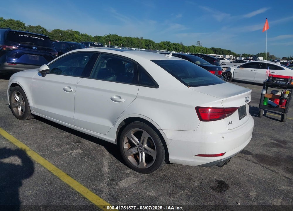 2017 AUDI A3 2.0T PREMIUM VIN: WAUAUGFF9H1036382