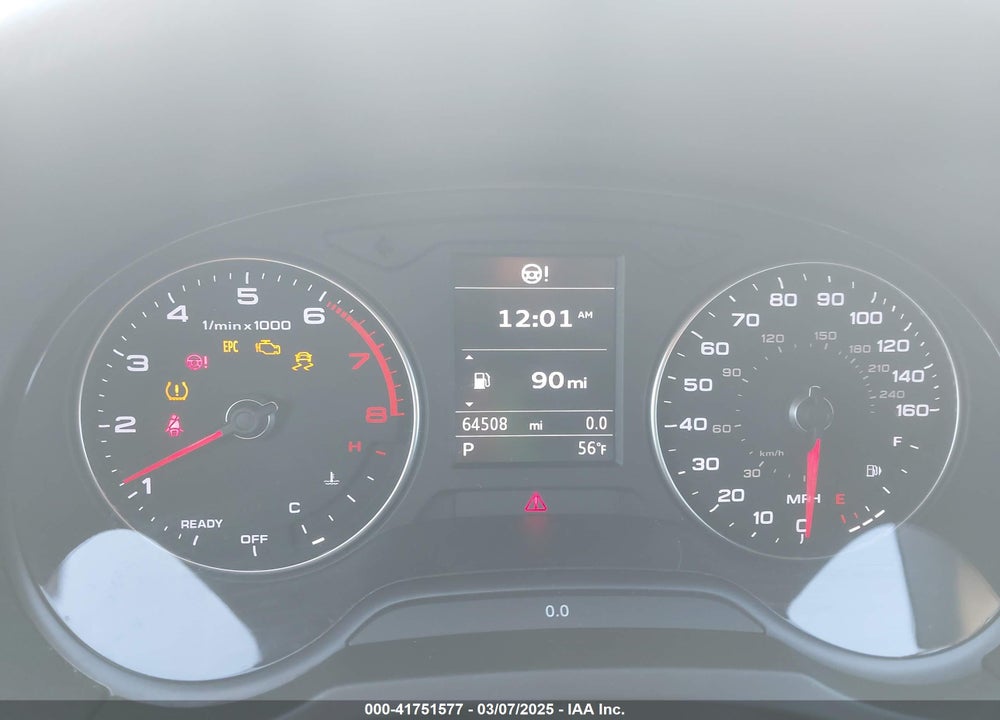 2017 AUDI A3 2.0T PREMIUM VIN: WAUAUGFF9H1036382