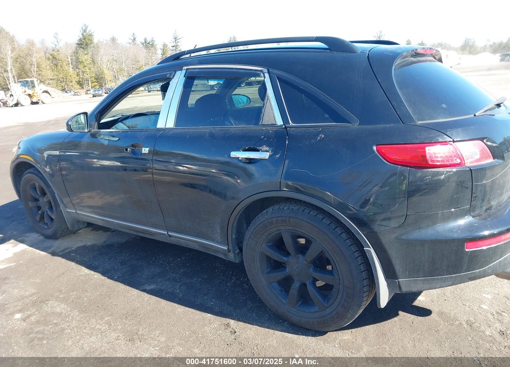 2004 INFINITI FX35 VIN: JNRAS08W54X210713