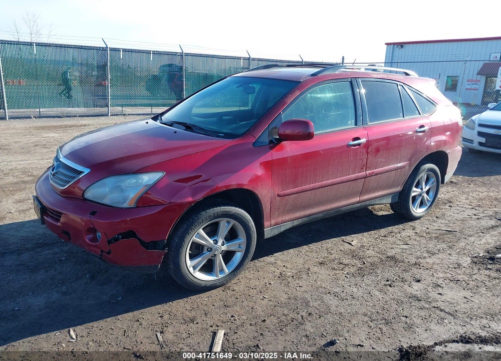 2008 LEXUS RX 400H VIN: JTJHW31UX82864247