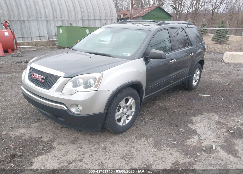 2011 GMC ACADIA SLE VIN: 1GKKRPED9BJ211038