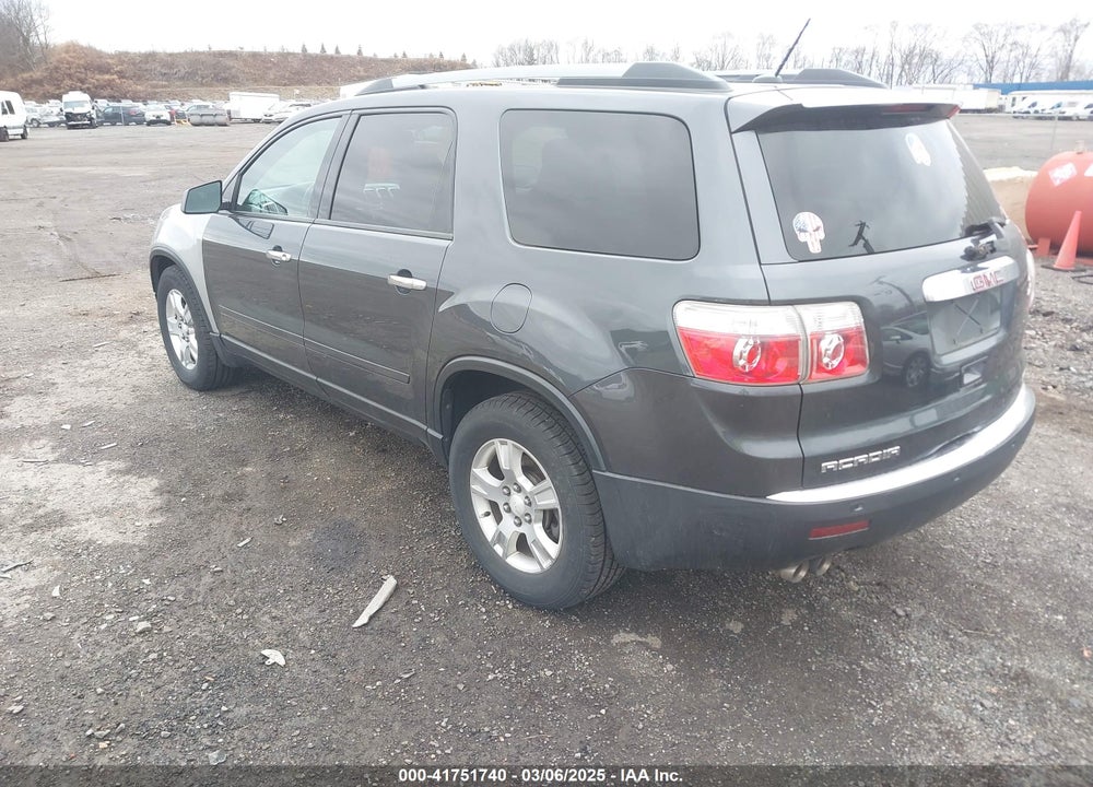 2011 GMC ACADIA SLE VIN: 1GKKRPED9BJ211038