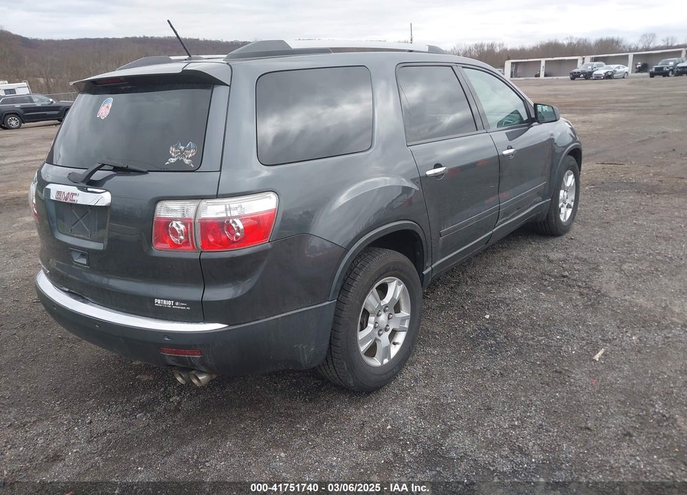 2011 GMC ACADIA SLE VIN: 1GKKRPED9BJ211038