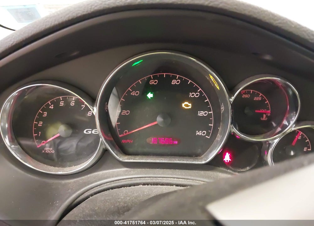 2007 PONTIAC G6 VIN: 1G2ZG57B974259813
