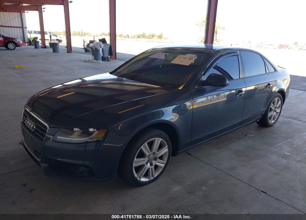 2009 AUDI A4 VIN: WAULF78K89N066481