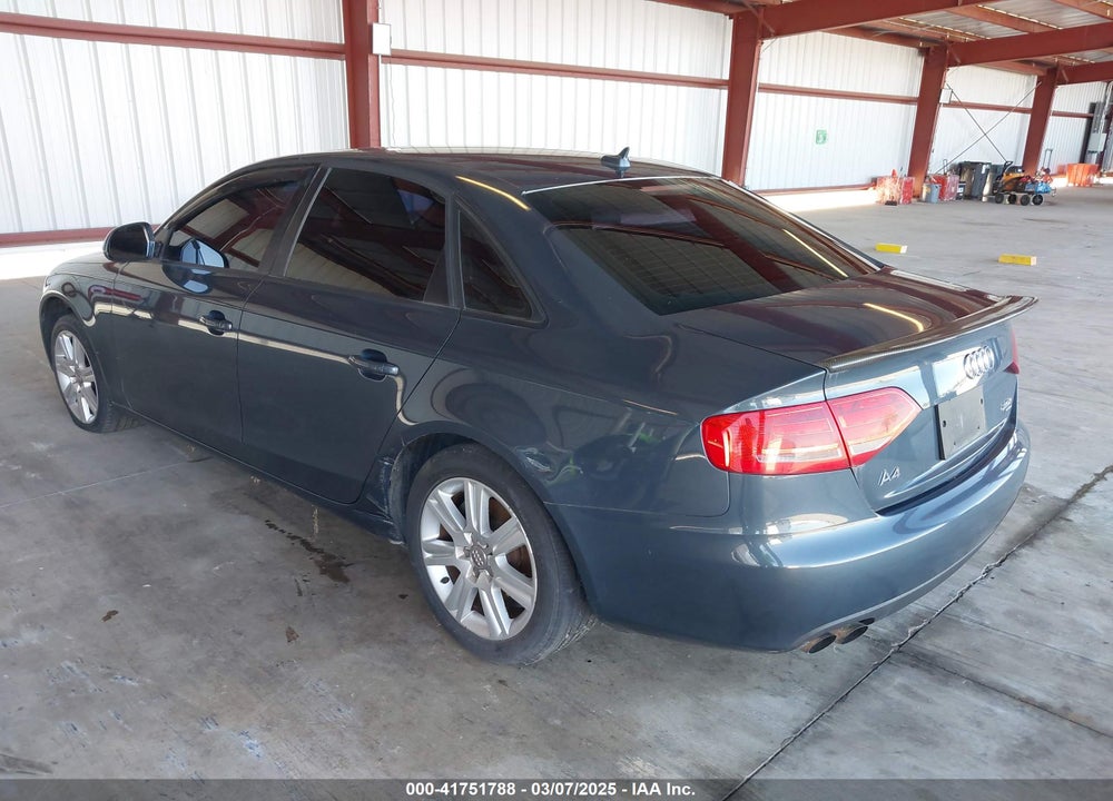 2009 AUDI A4 VIN: WAULF78K89N066481