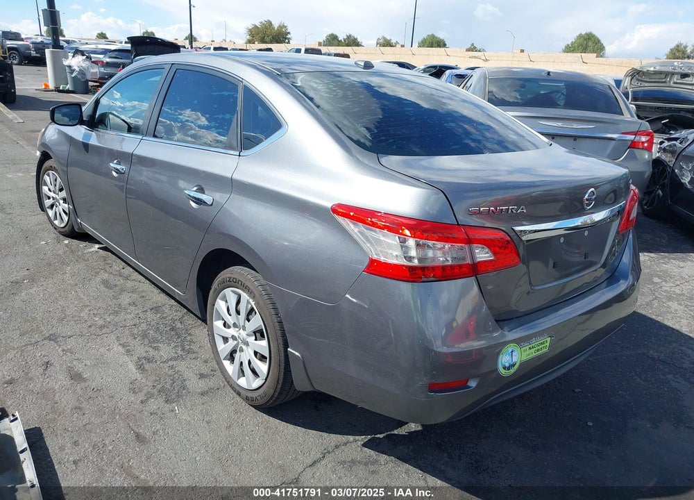 2015 NISSAN SENTRA VIN: 3N1AB7AP2FL685846