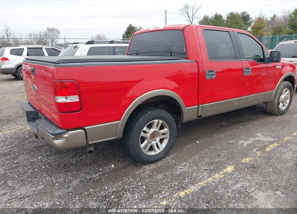 2005 FORD F-150 VIN: 1FTPW125X5FA69245