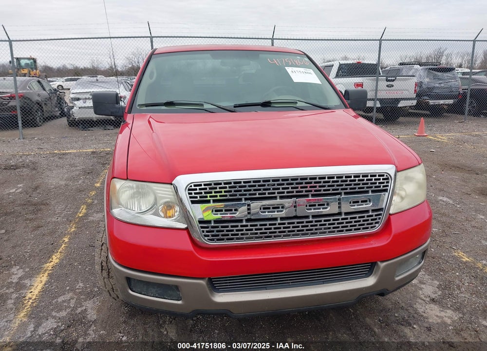 2005 FORD F-150 VIN: 1FTPW125X5FA69245