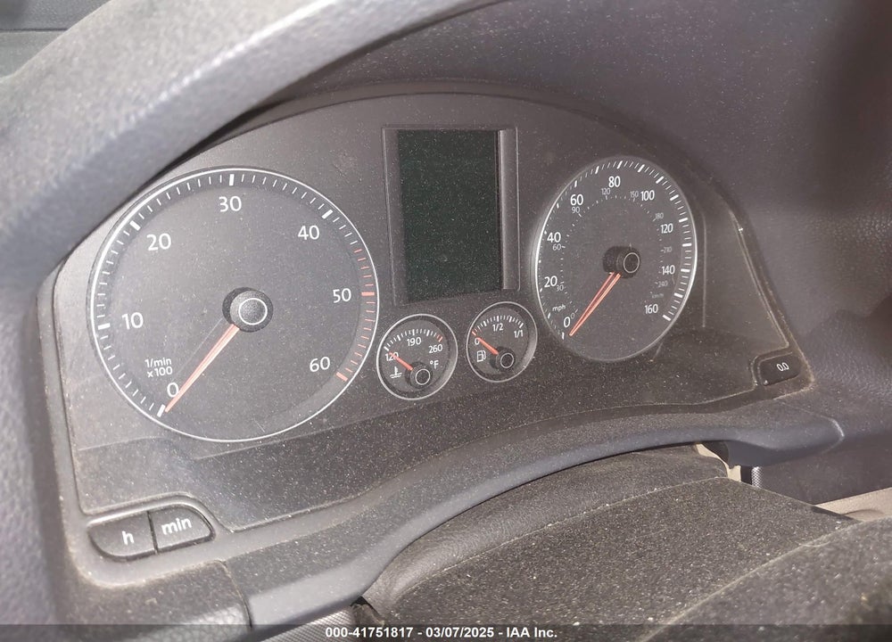 2009 VOLKSWAGEN JETTA VIN: 3VWRL81K19M120894