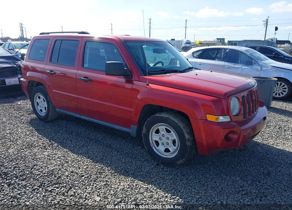 2007 JEEP PATRIOT VIN: 1J8FT28W77D401093