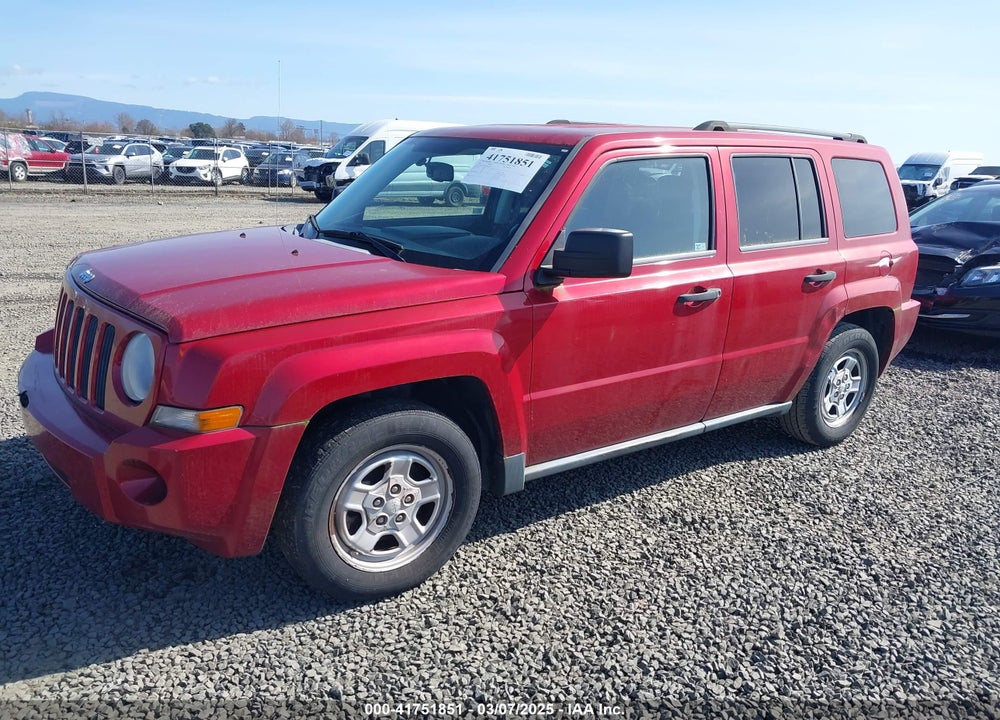 2007 JEEP PATRIOT VIN: 1J8FT28W77D401093