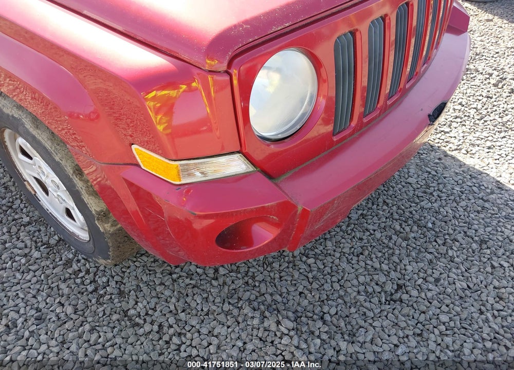 2007 JEEP PATRIOT VIN: 1J8FT28W77D401093