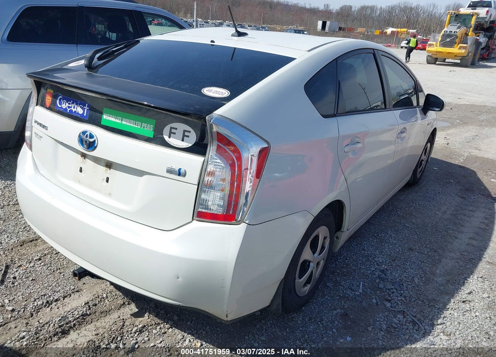 2012 TOYOTA PRIUS VIN: JTDKN3DU7C1495322