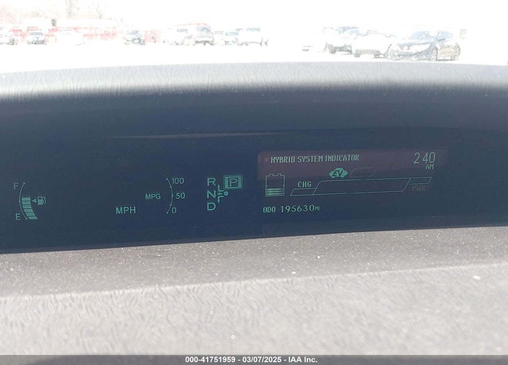 2012 TOYOTA PRIUS VIN: JTDKN3DU7C1495322