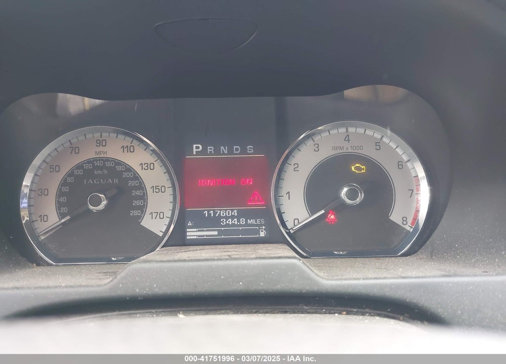 2011 JAGUAR XF VIN: SAJWA0FB5BLR93854