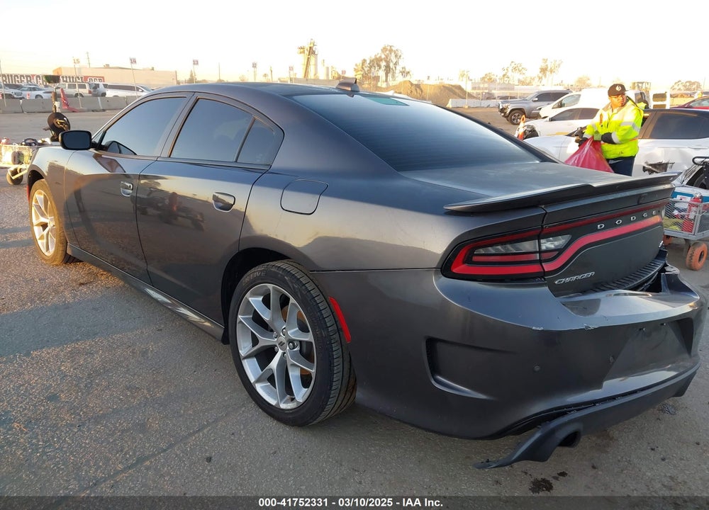 2021 DODGE CHARGER GT RWD VIN: 2C3CDXHG4MH542123