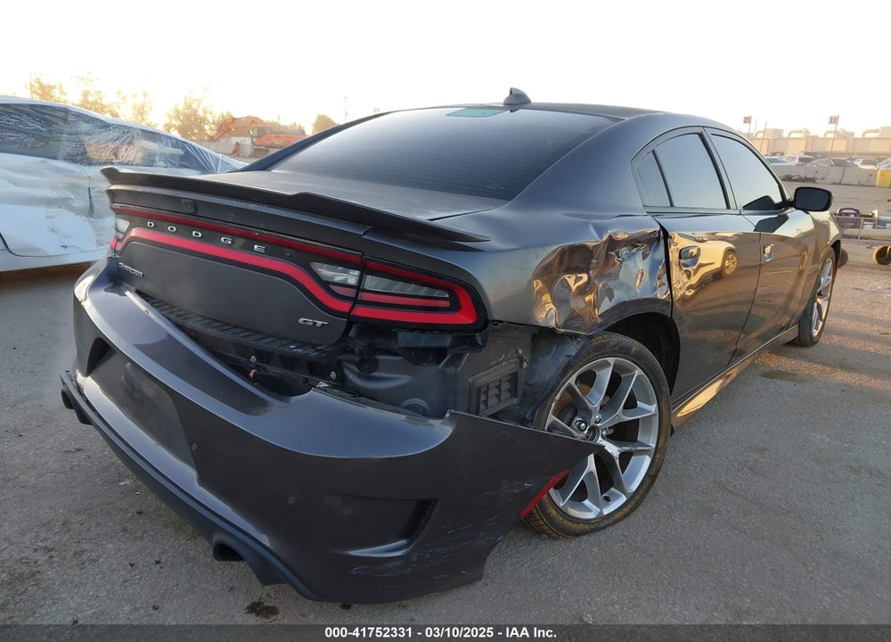 2021 DODGE CHARGER GT RWD VIN: 2C3CDXHG4MH542123