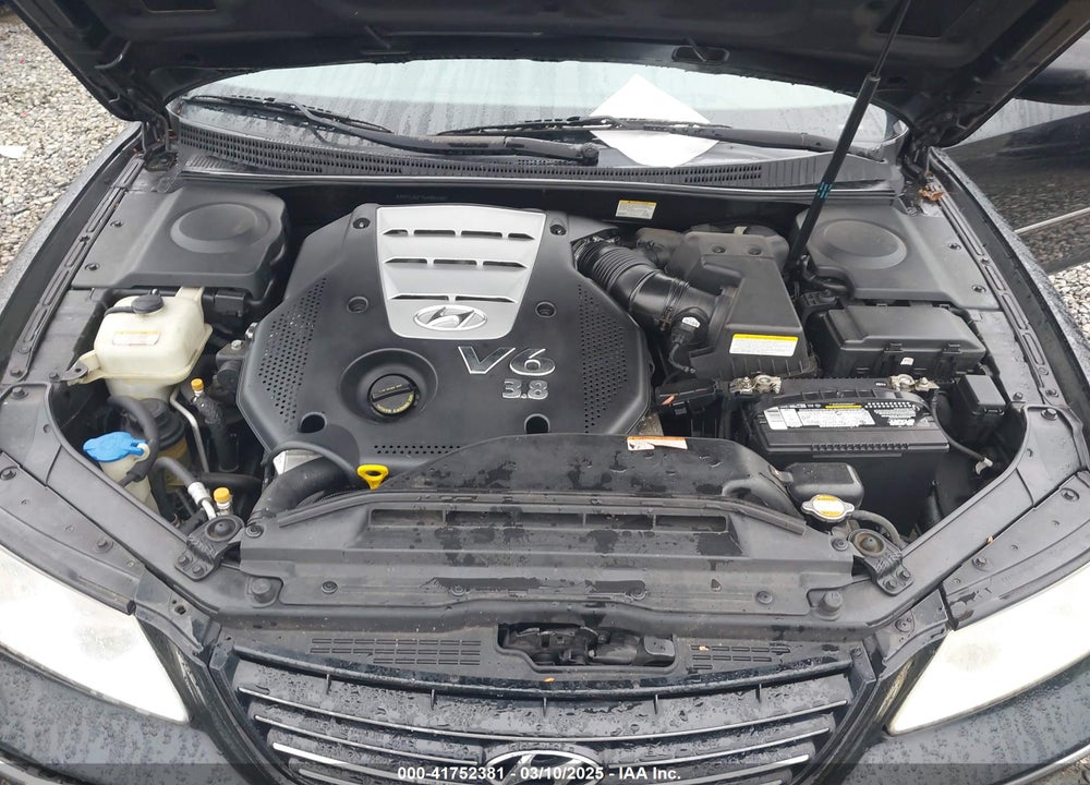 2006 HYUNDAI AZERA VIN: KMHFC46F76A084367