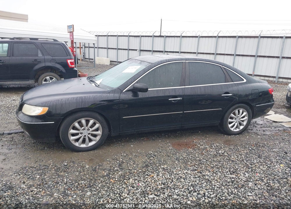 2006 HYUNDAI AZERA VIN: KMHFC46F76A084367