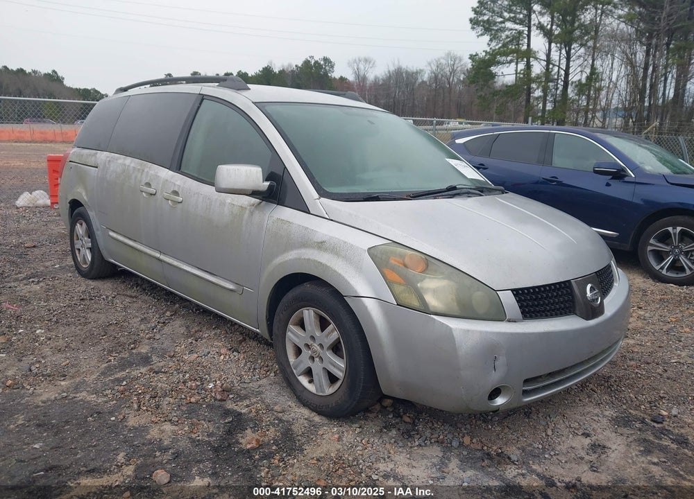 2004 NISSAN QUEST 3.5 SL VIN: 5N1BV28U74N320224