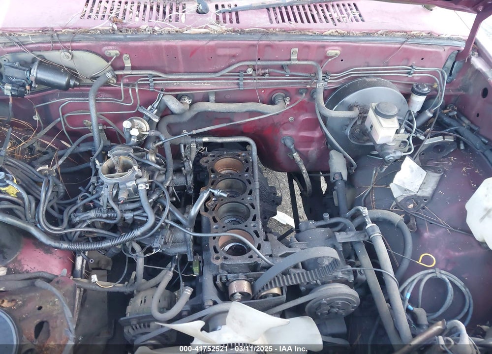 1992 MAZDA B2200 SHORT BED VIN: JM2UF1135N0307939