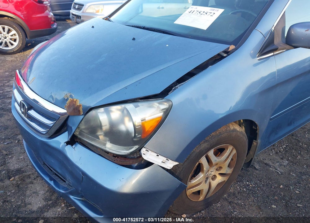 2007 HONDA ODYSSEY EX-L VIN: 5FNRL38787B132906