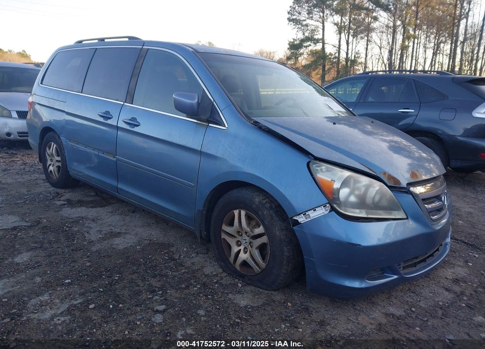 2007 HONDA ODYSSEY EX-L VIN: 5FNRL38787B132906