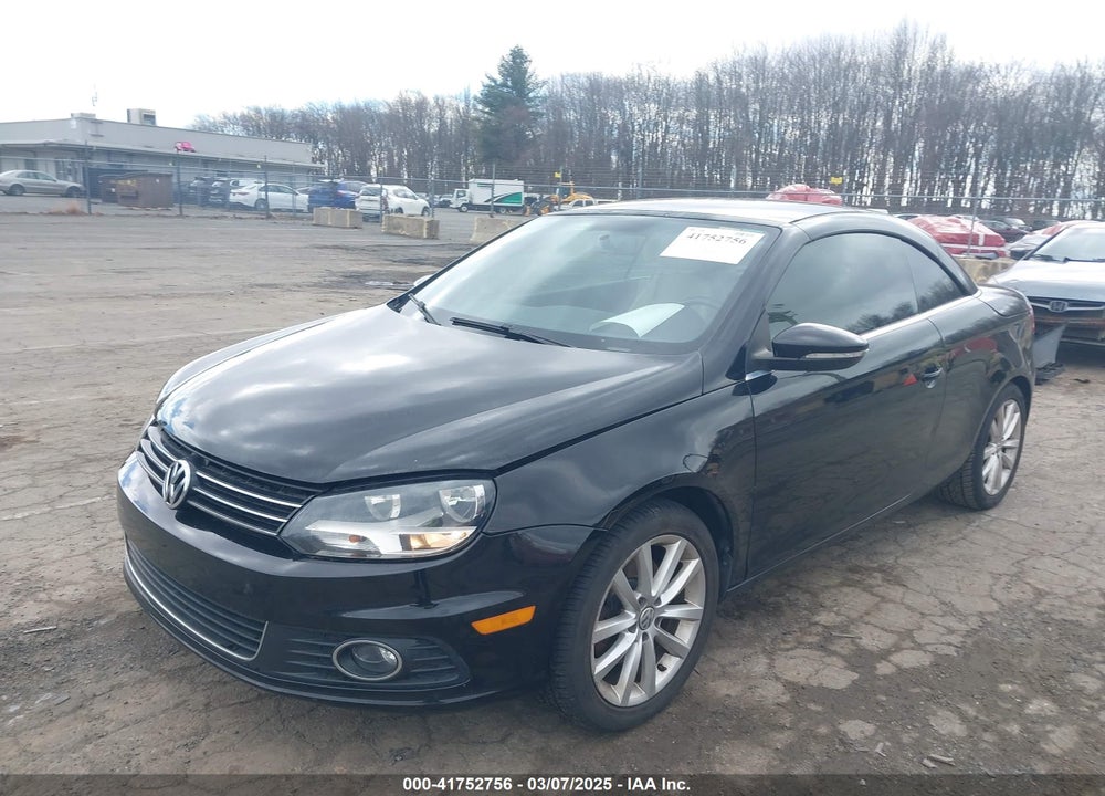 2012 VOLKSWAGEN EOS VIN: WVWBW7AH4CV019257