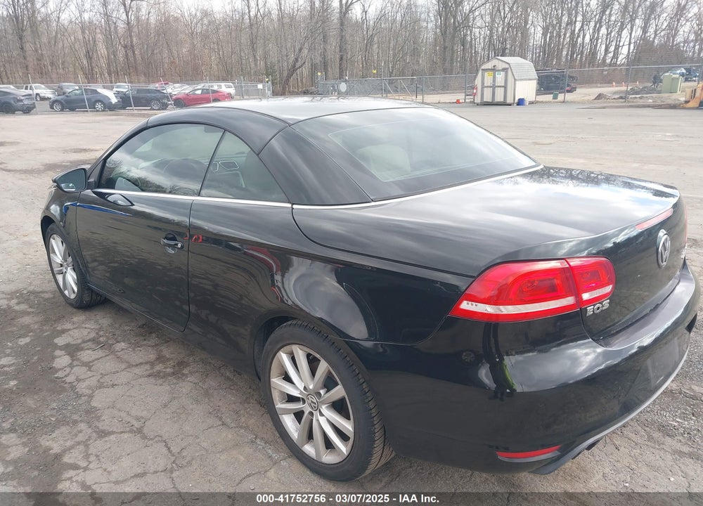 2012 VOLKSWAGEN EOS VIN: WVWBW7AH4CV019257