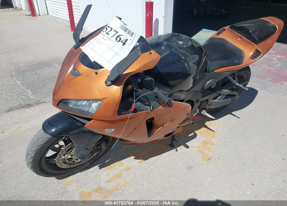 2005 HONDA CBR600 RR VIN: JH2PC37085M200371